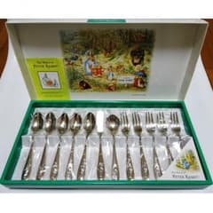 ピーターラビット　カトラリー　　　　　　　　　☆箱無での発送になります☆のサムネイル