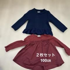 branshes 、TORIDORY、キッズ 長袖カットソー 2枚セット100㎝のサムネイル