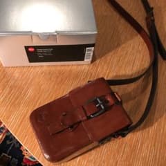 【最終値下】在庫僅/美品/正規 Leica C-LUX用 ビンテージレザーケースのサムネイル