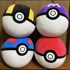 ポケモン モンスターボール めちゃもふぐっとぬいぐるみ4個セット ポケモン モンスターボール めちゃもふぐっとぬいぐるみ4個セット