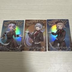 にじさんじ カード リゼ・ヘルエスタ、樋口楓、町田ちまのサムネイル