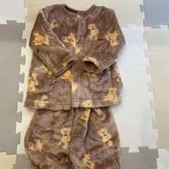 ベビーパジャマ 90サイズ クマ柄のサムネイル