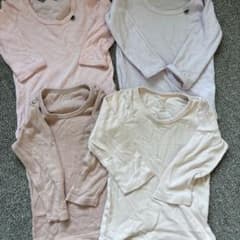 西松屋 長袖肌着 4点セットまとめ売り 100サイズ 未使用品のサムネイル