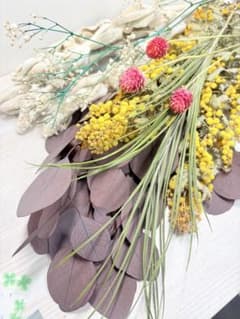 ドライフラワー 花材　ミモザ 、ユーカリ、千日紅、かすみそう等のサムネイル