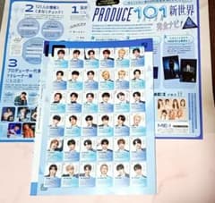 ViVi5月号　PRODUCE 101　新世界 切り抜きのサムネイル