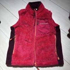 mont-bell フリースベスト ピンクのサムネイル