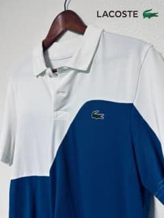 【LACOSTE】ラコステ　ツートーンピケゴルフポロシャツのサムネイル