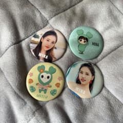 TWICE ミナ 缶バッジ POPUP コンプセット - メルカリ