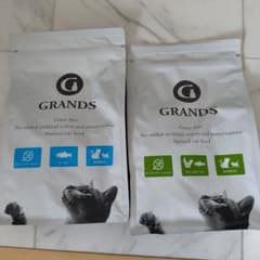 GRANDS キャットフード サーモン＆チキン 500g 2袋セット - メルカリ