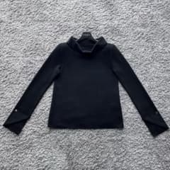 フォクシー 38 黒 グレースウール 衿ニット - メルカリ