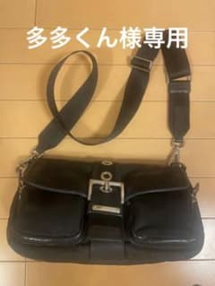 専用です。PRADA ショルダーバッグ レザー ×ナイロンのサムネイル