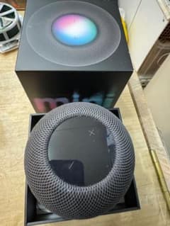 Apple HomePod mini スペースグレー 元箱付きのサムネイル