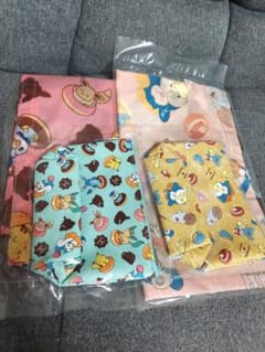 미스터 도넛 포켓몬 에코 백 파우치 4 점 세트