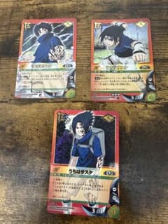 NARUTO 나루토 카드 우치하 사스케 3장 세트
