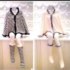 【零舞さま専用】francfranc フランネルポンチョ♡のサムネイル