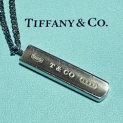 TIFFANY&Co.ティファニー ナローバーネックレス メンズ/レディース 