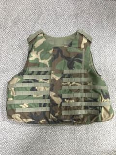 米軍実物 放出品 Point Blank社製 ウッドランド ボディーアーマーXL 米軍実物 放出品 Point Blank社製 ウッドランド ボディーアーマーXL
