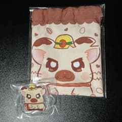 とっとこハム太郎 DAISOプチ巾着 アクリルスタンド タイショーくんのサムネイル