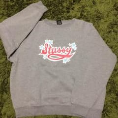stussy ステューシー スウェット グレー  トレーナーのサムネイル