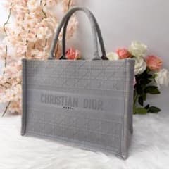 Christian Dior ブックトート ミディアム キャンバス トートバッグ 