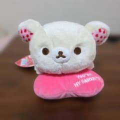 [한정품] 코리락쿠마 부드러운 하트 모아 봉제인형