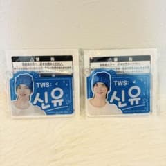 ★新品未開封★TWS ハングルネーム アクリルプレートキーホルダー　シニュ　2個