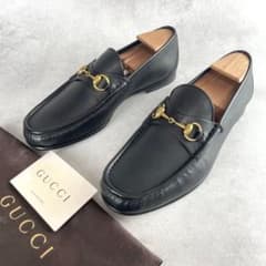 未使用✨GUCCI グッチ　ホースビットローファー　1953 昆虫刺繍　ブラック 中古・古着通販】GUCCI (グッチ) 1953 ホースビットローファー