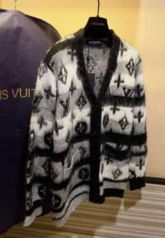 Louis Vuitton モノグラムカーディガン グレー・ブラックのサムネイル