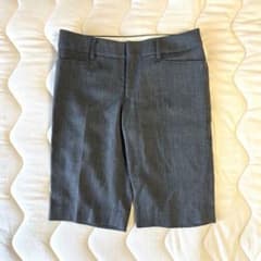 PTN ウール98% ハーフパンツ グレー サイズ38 きれいめのサムネイル