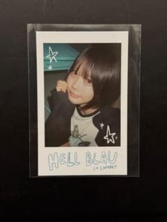 ラフォーレ 限定 HELL BLAU チェキ anoのサムネイル