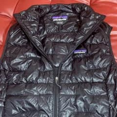 美品】Patagonia・パタゴニア・マイクロ・パフ・ベスト・ブラック・S