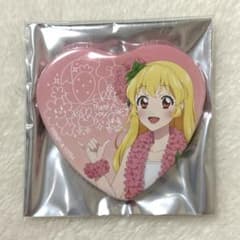 アイカツ！ ハワイアンズ ハート型缶バッジ 星宮いちご - メルカリ