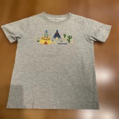 mont-bell キッズTシャツ グレー ティピーテント柄のサムネイル