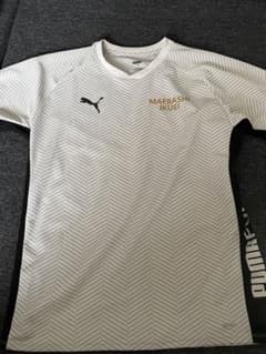 PUMA ホワイト サッカーシャツ MAEBASHI KUFU 選手権モデルのサムネイル