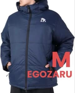 ■新品■　エゴザル　M パフジャケット　中綿ジャケット　コート　ネイビー □新品□ エゴザル M パフジャケット 中綿ジャケット コート ネイビー