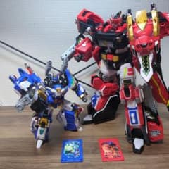 メタルカードボットW　ブルーコップW　ブレイオン　グランブルーレオン　セット メタルカードボットW ブルーコップW ブレイオン グランブルーレオン