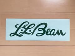【新品・未使用】L.L.Bean 筆記体ロゴステッカーのサムネイル