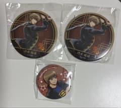 銀魂 沖田総悟 スクエア缶バッジ キャラポップストア 沖田祭 その3 銀魂 沖田総悟 缶バッジ キャラポップストア 3点 - メルカリ