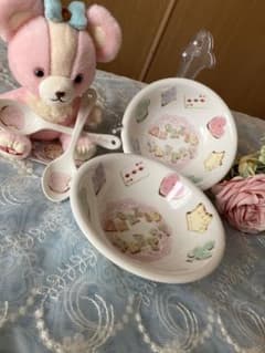 未使用❤️希少Angelic Prettyノベルティシリアルボウルスプーン2セット 未使用❤️希少Angelic Prettyノベルティシリアルボウルスプーン2