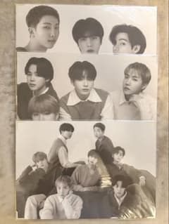 BTS MONOCHROME PREMIUM PHOTO 全員 UNIT 3枚のサムネイル
