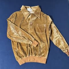 【入手困難】90s vintage ベロア レトロ スウェット 古着 お洒落のサムネイル