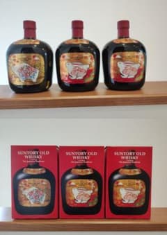 SuntoryOld3本セット サントリーオールドウイスキー干支 未開封 - メルカリ