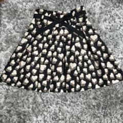 ✨極美品✨M'S GRACY ハート柄 フレアスカート 38 - メルカリ