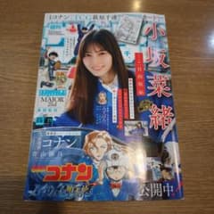 週刊少年サンデー 21号 日向坂46 小坂菜緒 名探偵コナンカード 荻原千