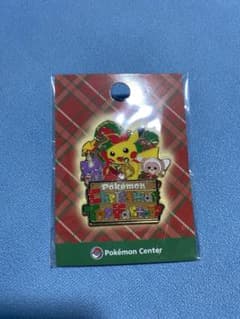 ポケモンセンター クリスマス トイファクトリーピンバッジ ロゴピンズ