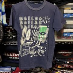 90s DALLAS COMBOYS Tシャツ ナス紺のサムネイル