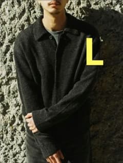 ALPACA KNIT SHIRT CARDIGAN Lサイズ - メルカリ