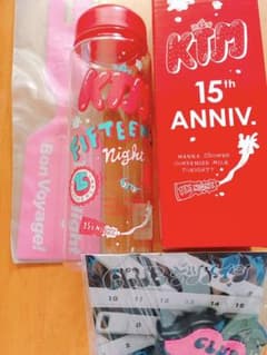 ケツメイシ 15周年記念 マイボトル&ノベルティグッズのサムネイル