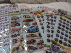 はたらく車　レースカー　ウルトラマン ステッカーセット 6枚のサムネイル