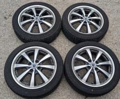 165 55 15　軽自動車　タイヤホイール4本セット　 格安　②のサムネイル